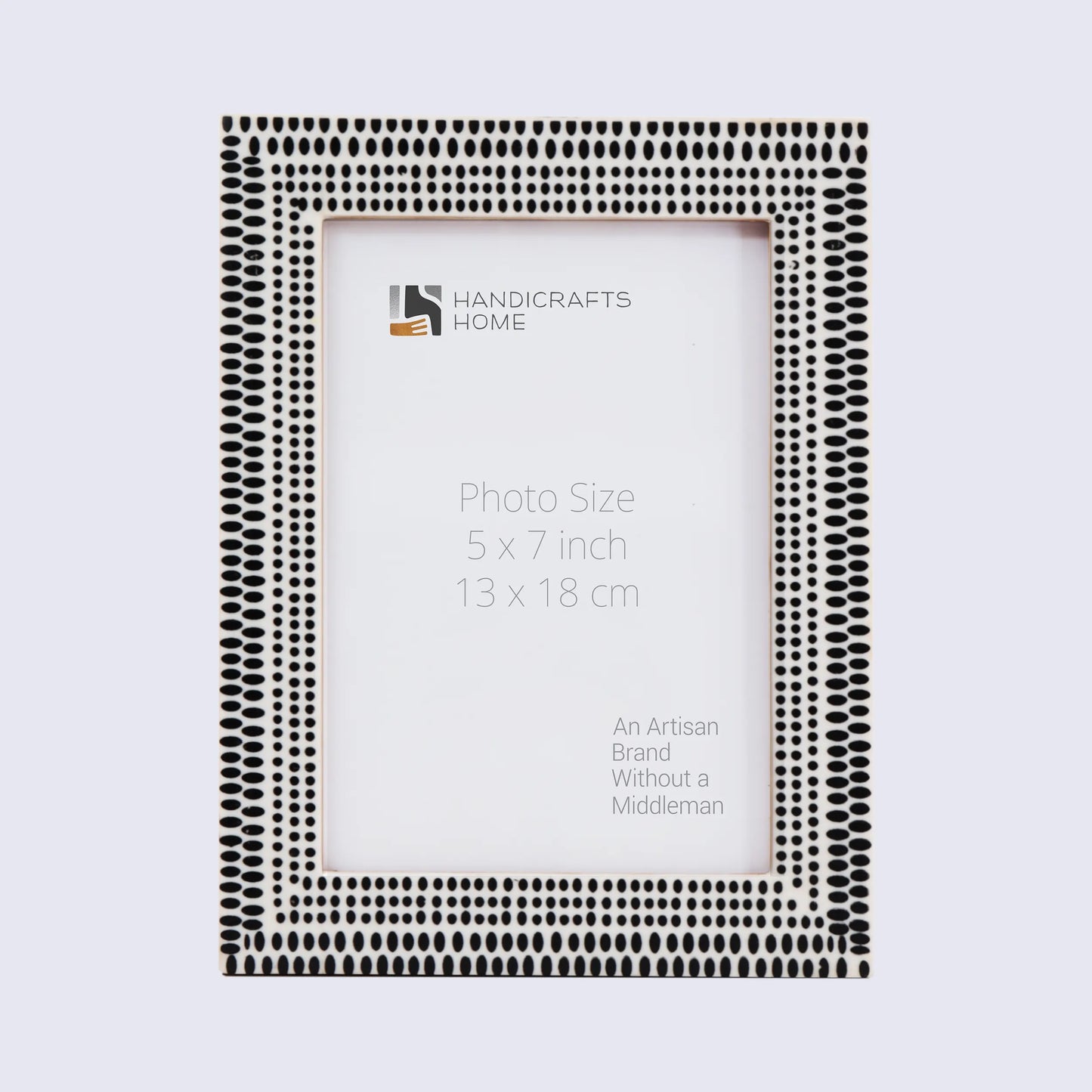 Picture Frames Rhythm Particles Pattern Resin Inlay Collection in 3 Sizes