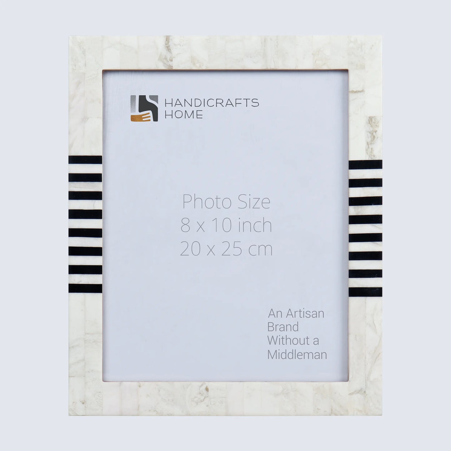 Picture Frames Contour Lado Pattern Resin Inlay Collection in 3 Sizes