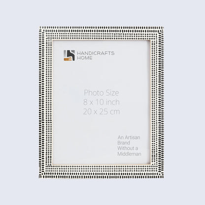 Picture Frames Rhythm Particles Pattern Resin Inlay Collection in 3 Sizes