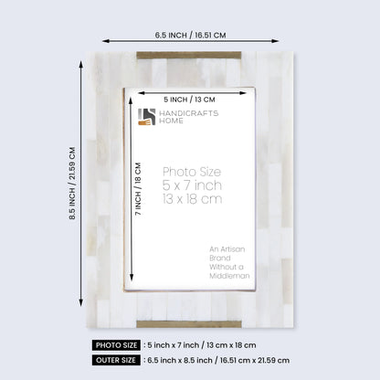 Picture Frames Palace Banquet Pattern Bone Inlay Collection in 2 Sizes