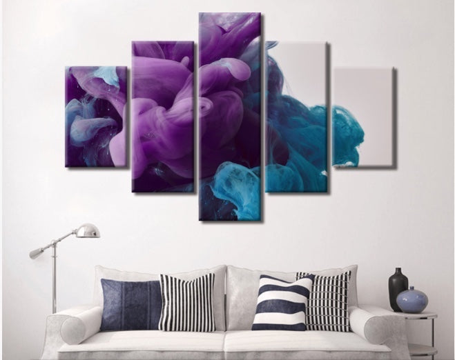 Abstract Ink Wall Canvas Art