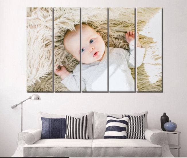 Godparent Gift Personalized Canvas Wall Art Custom Canvas Print