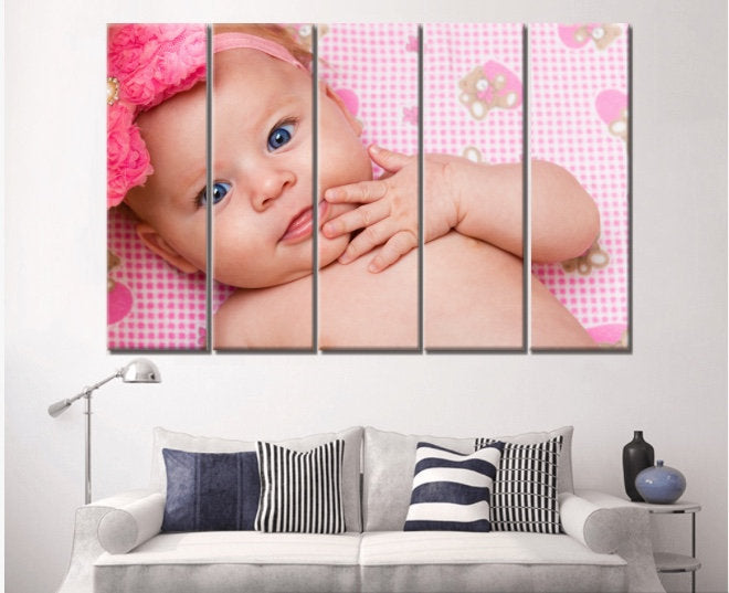 Godparent Gift Personalized Canvas Wall Art Custom Canvas Print