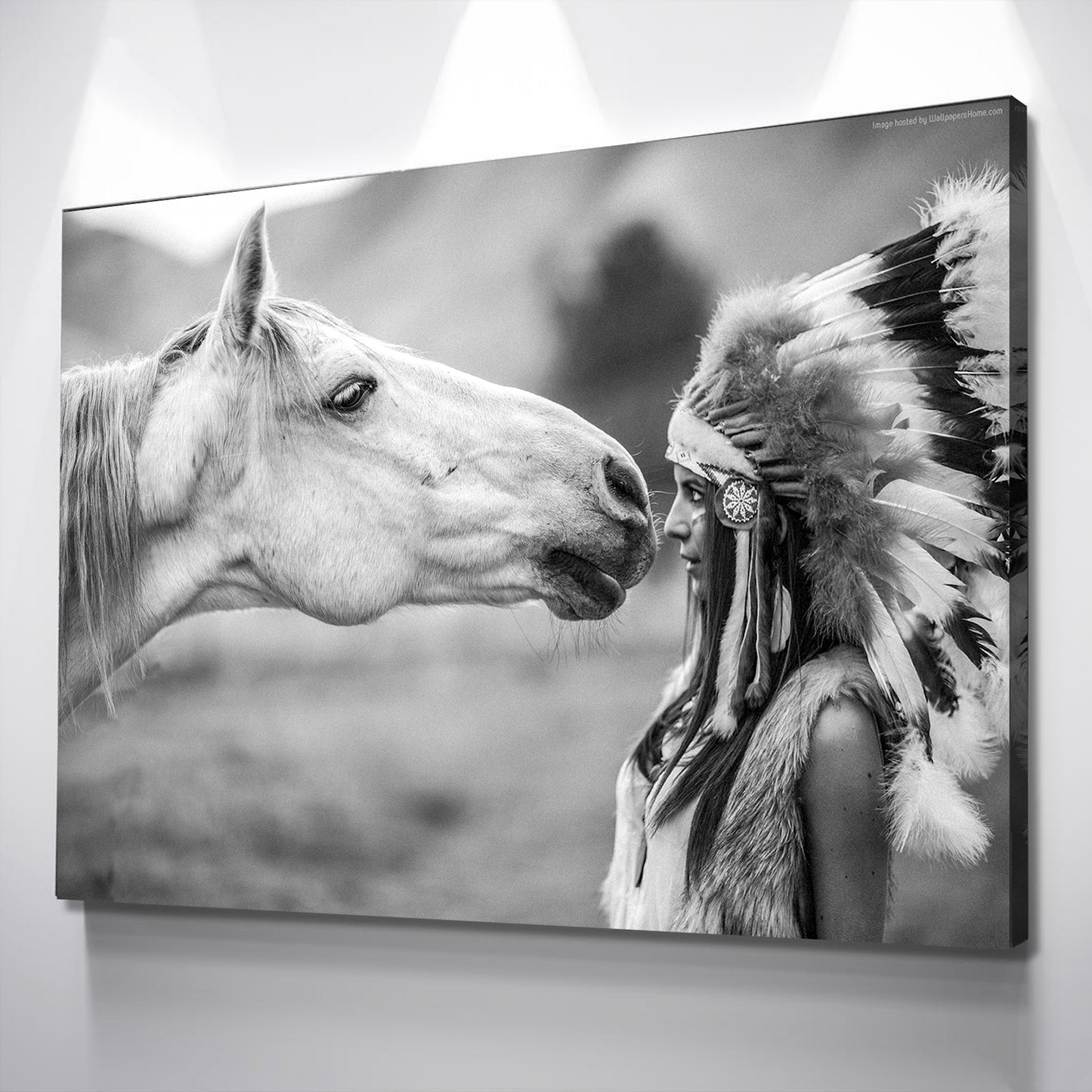 Native American Wall Art | American Indian Art | Canvas Wall Art Decor