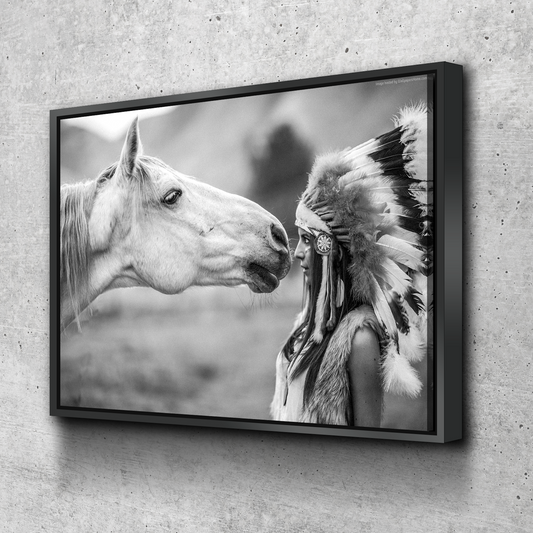 Native American Wall Art | American Indian Art | Canvas Wall Art Decor