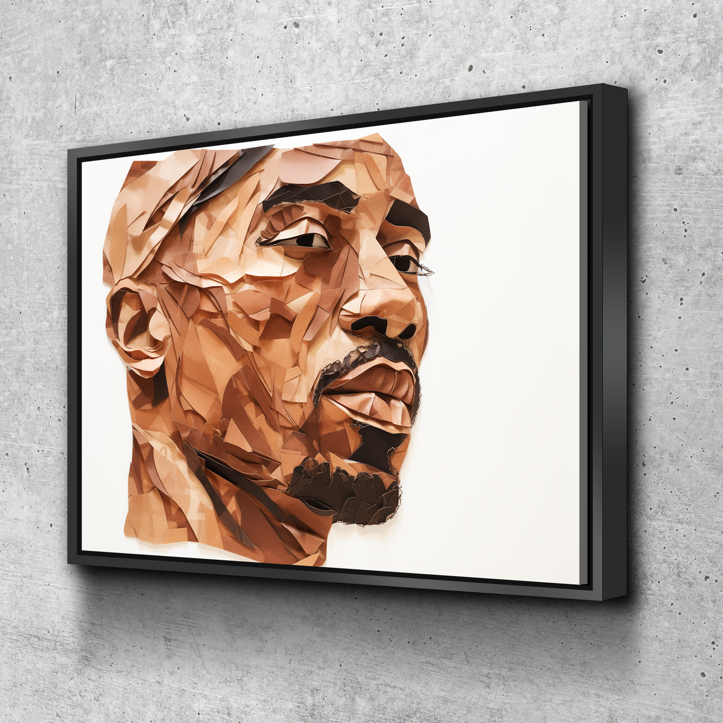 Tupac Collage Style Rap Legend Canvas Wall Art