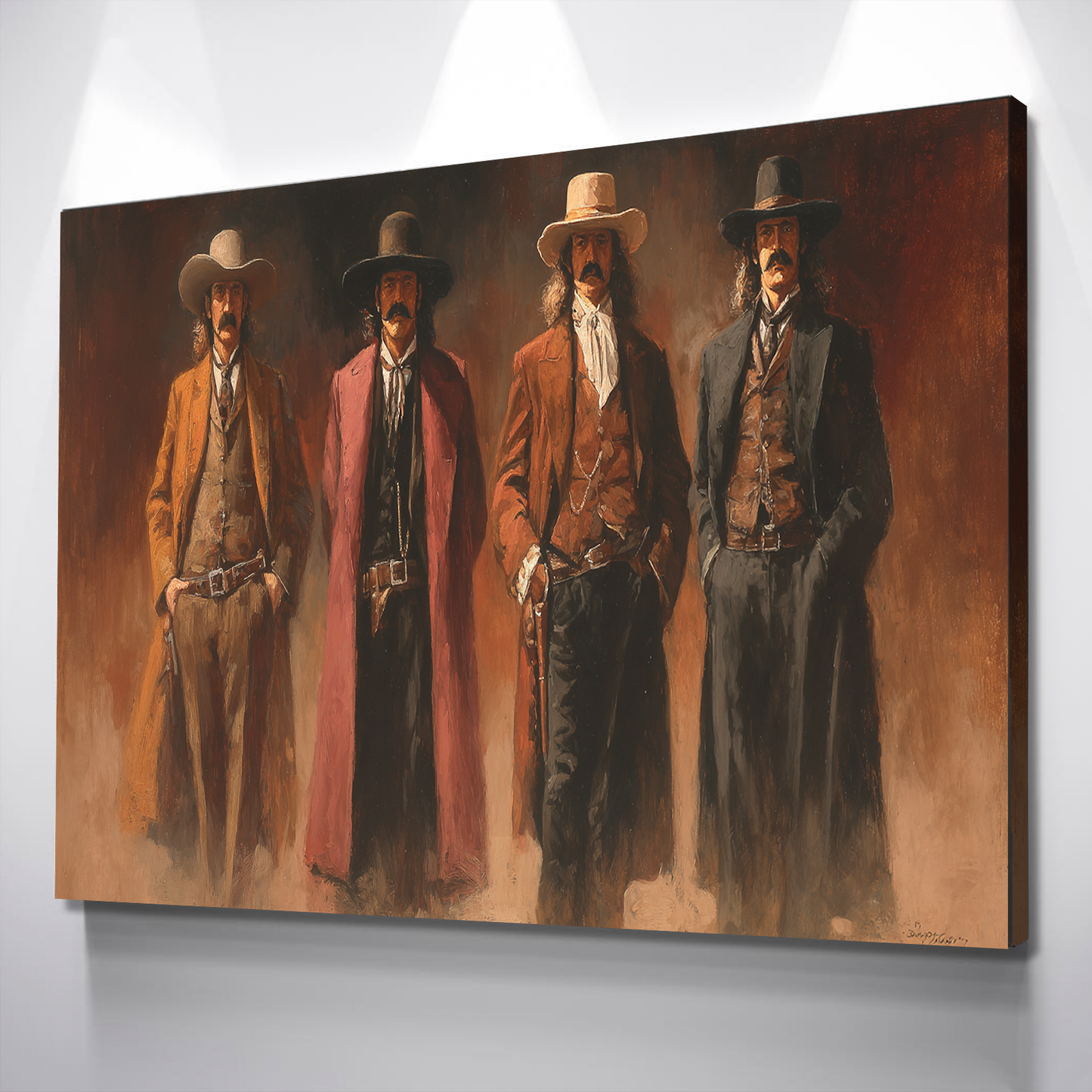 Tombstone Movie Inspired Canvas Wall Art