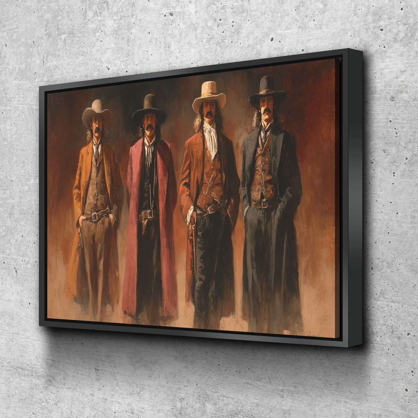 Tombstone Movie Inspired Canvas Wall Art