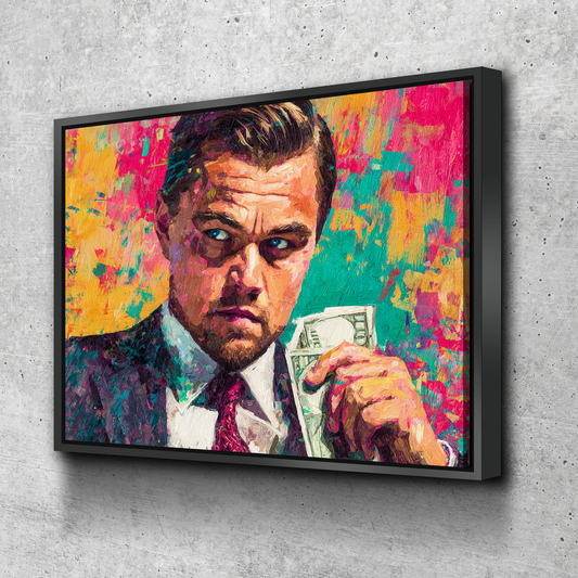 “Cash is King” Bold Canvas Wall Art