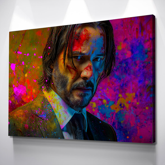 Baby Yaga John Wick Movie Canvas Wall Art