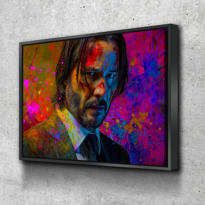 Baby Yaga John Wick Movie Canvas Wall Art