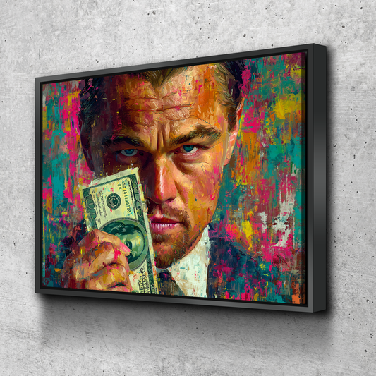 “Eye on the Money” Power Canvas Print