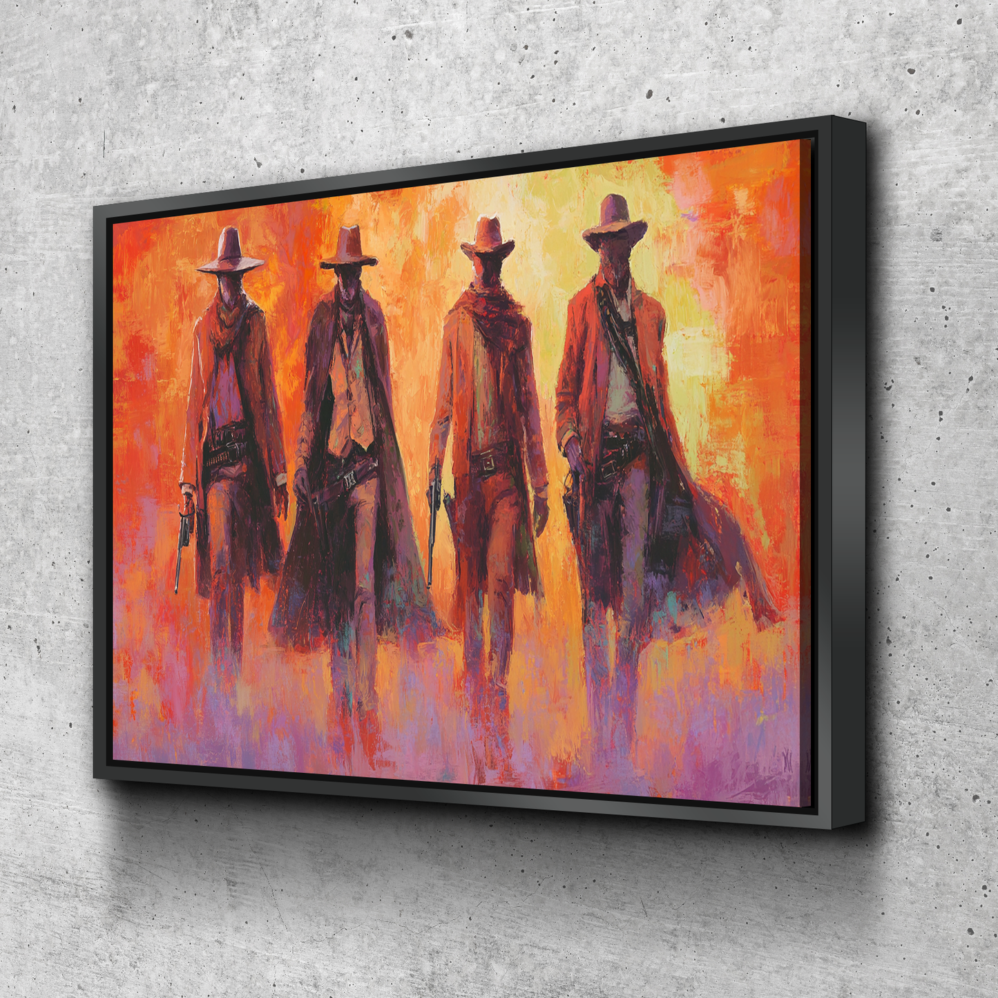 Tombstone Movie Inspired Canvas Wall Art v2