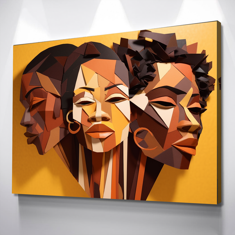 Women Faces Canvas V6